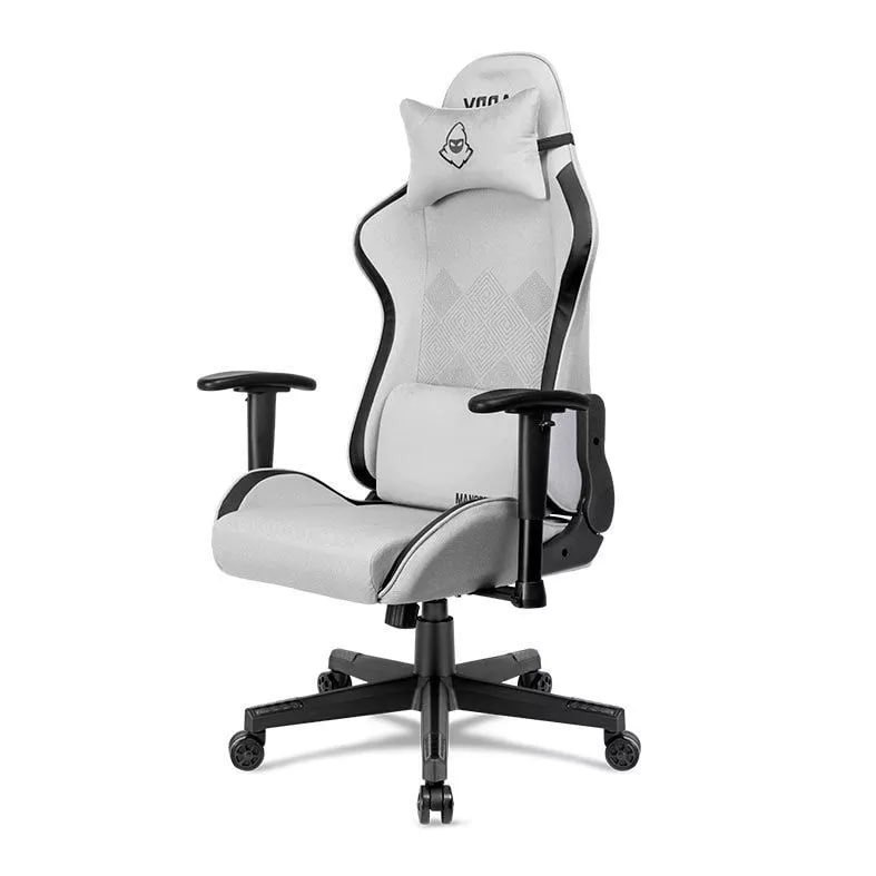 Cadeira Gamer Mancer Harpy SL, Branco e Preto, MCR-HRPSL-WTBK
