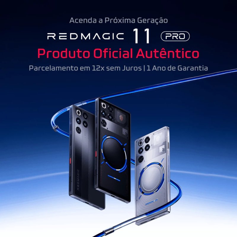 REDMAGIC 11 Pro Celular Gamer Snapdragon 8 Elite Gen 5