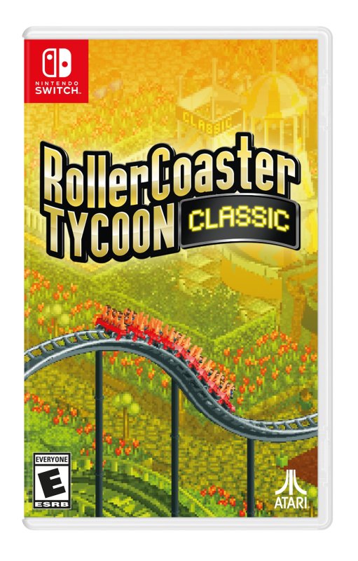 RollerCoaster Tycoon Classic ganhou upgrade para Switch 2