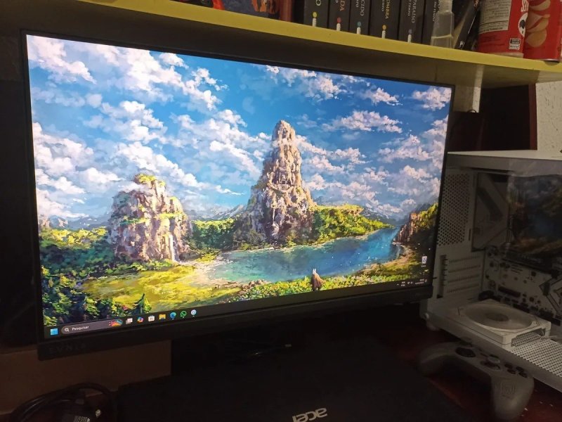 Monitor Gamer Philips 24 Evnia 24m2n3200l Ips 180hz 0,5ms Cor Preto + Frete Grátis