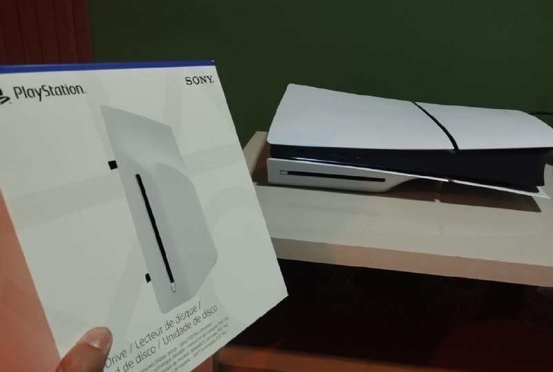 Unidade de disco para consoles PS5® edição digital (slim ou Pro)