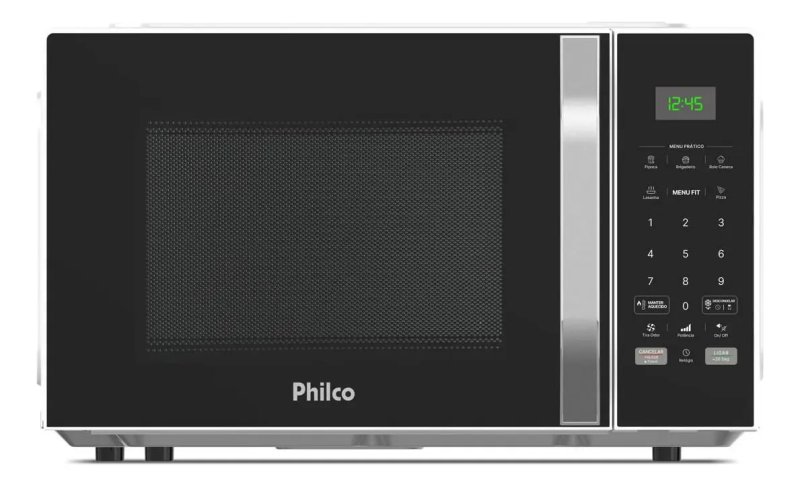 Philco Micro-ondas PM27 25L 1100W - Função Tira Odor