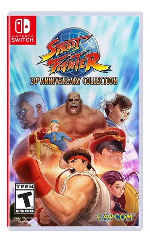 Street Fighter 30th Anniversary Collection - Mídia Física