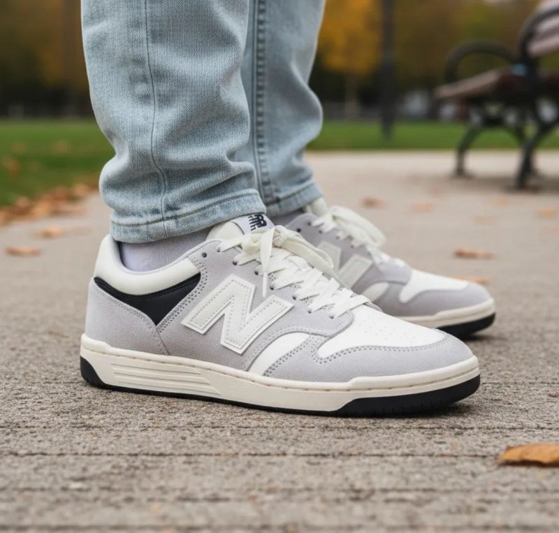Tênis Casual Urbano Masculino New Balance 480 Low Trendy