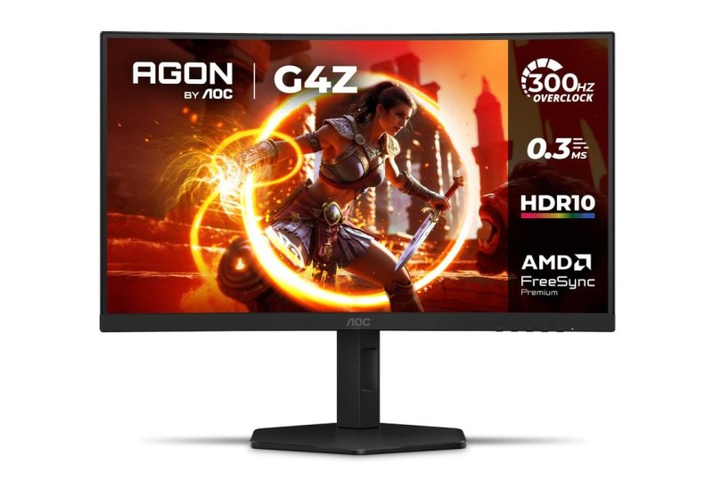 Monitor Gamer Curvo AOC AGON G4Z 27" 300Hz 0,3ms HDR10 Base Ajustável C27G4Z/P