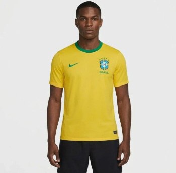Camisa Brasil Nike I 2026/27 Fã Masculina