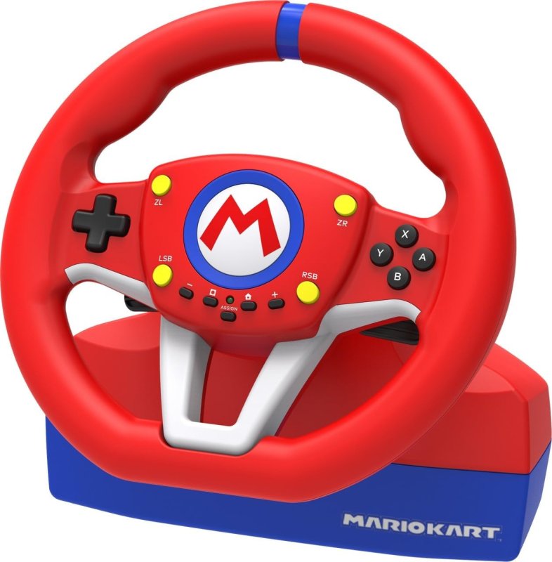 HORI PRO MINI Vermelho - Controle Volante Mario Kart - Nintendo Switch