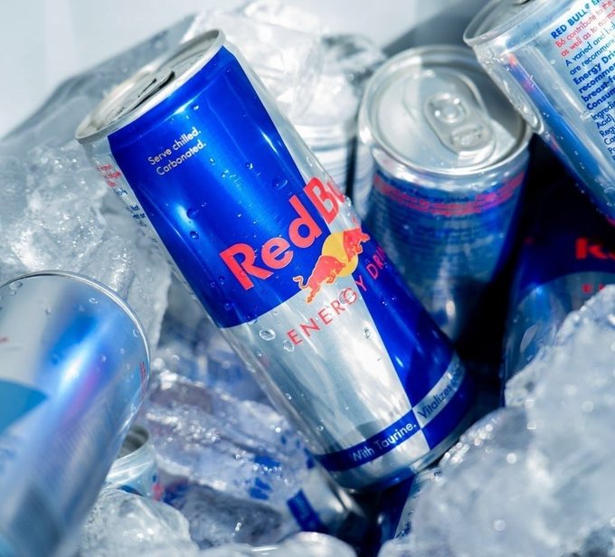 Pack de 4 Latas Red Bull Energético Energy Drink 250ml + Frete Grátis