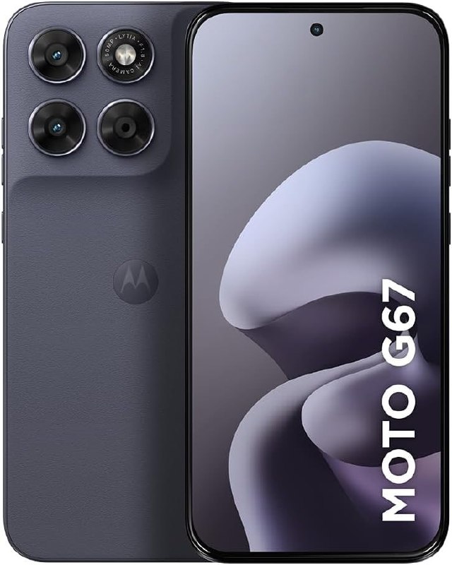 Motorola Moto G67 5G - 256GB 12GB RAM - Câmera 50MP Sony - Chumbo