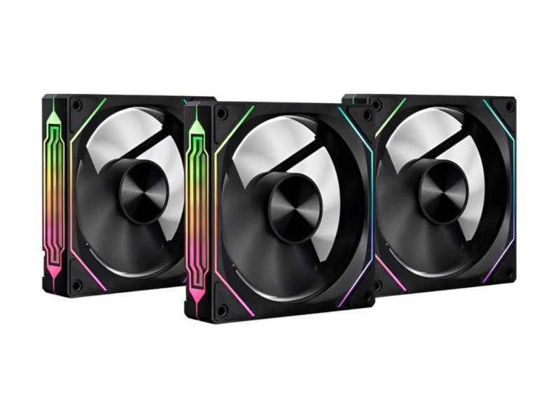 Kit Ventoinhas Pichau Ventus Nx, Argb, 3x120mm, Preto