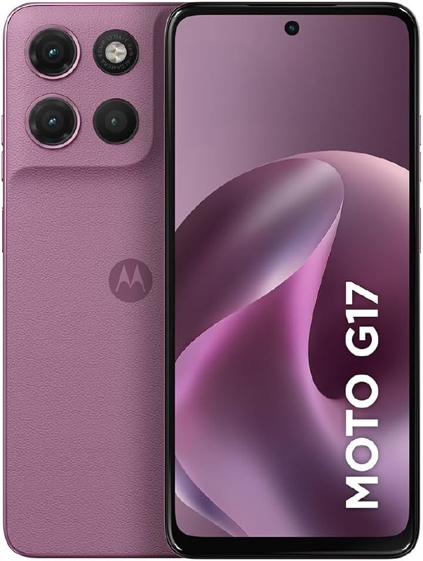 Motorola Moto G17 256GB 4GB RAM - Tela 6.72" Full HD+ - Bateria 5.200mAh