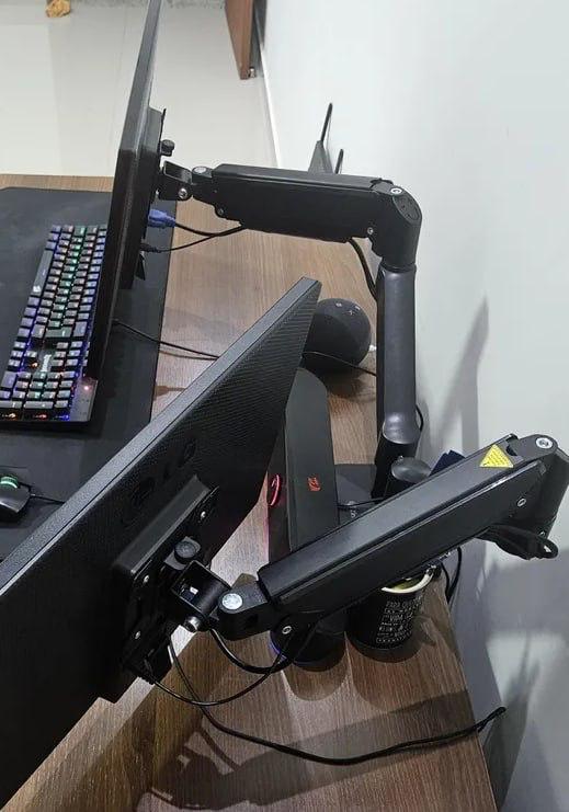 Suporte Articulado 2 Monitores Pistão a Gás Zinnia Nimbo 210