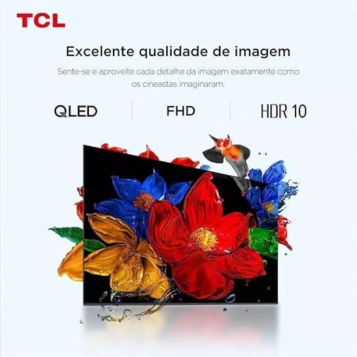 Smart TV 32” FHD TCL 32S5K QLED