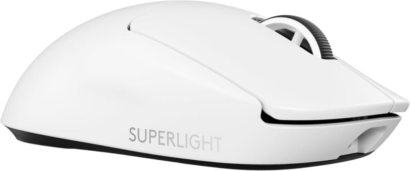 Logitech G PRO X SUPERLIGHT 2 - Mouse Gamer Sem Fio - Sensor HERO 2 44K DPI - Branco