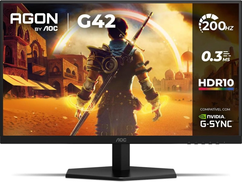 Monitor Gamer AOC AGON G42 27" 200Hz 0,3ms IPS