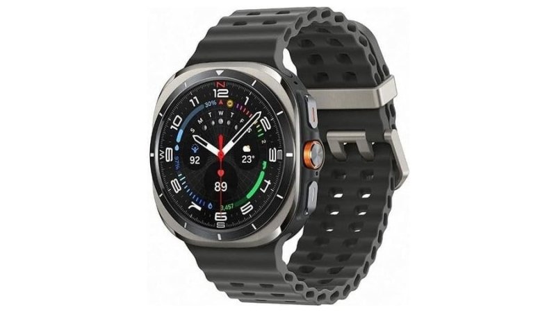 Samsung Galaxy Watch Ultra 2025 Smartwatch 47mm LTE, Galaxy AI, Titânio Aeroespacial, Titânio