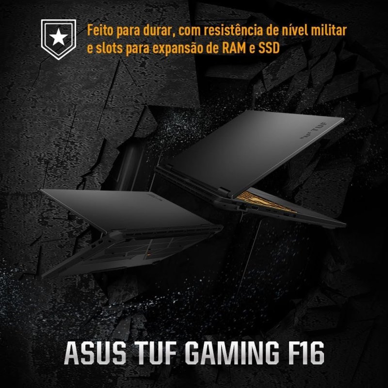 ASUS TUF Gaming F16 - 512GB 8GB RAM - Intel Core i5 RTX 5050 - Jaeger Gray