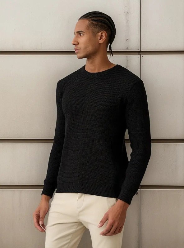 Suéter De Tricot Masculino Básico Casual Opus