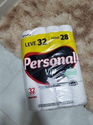 Papel Higiênico Personal Vip Folha Dupla
