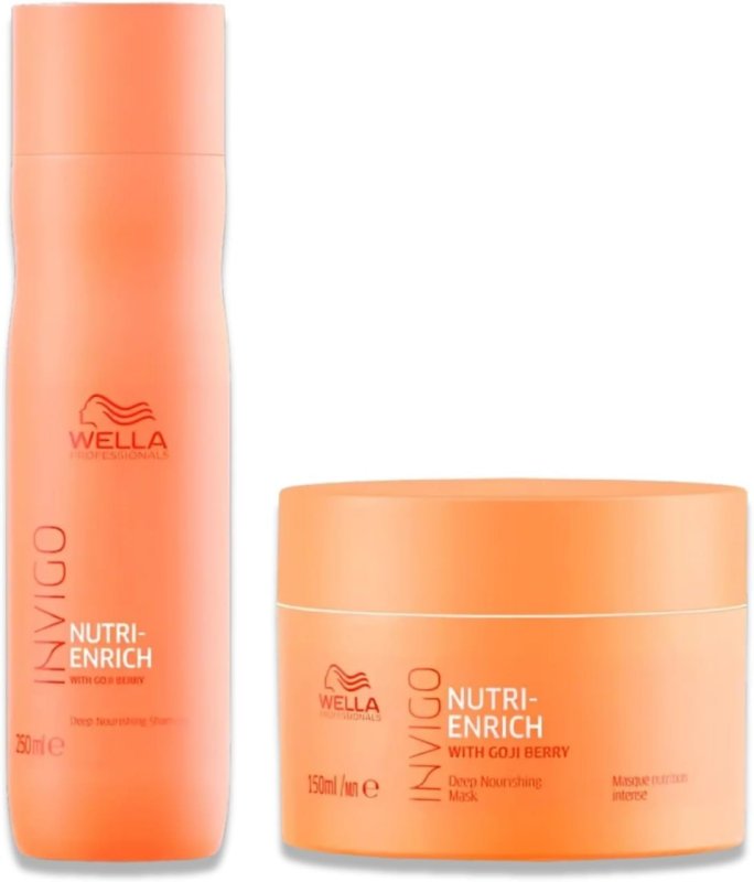 Wella Professionals Invigo Nutri-Enrich - Shampoo e Máscara - Nutrição Profunda