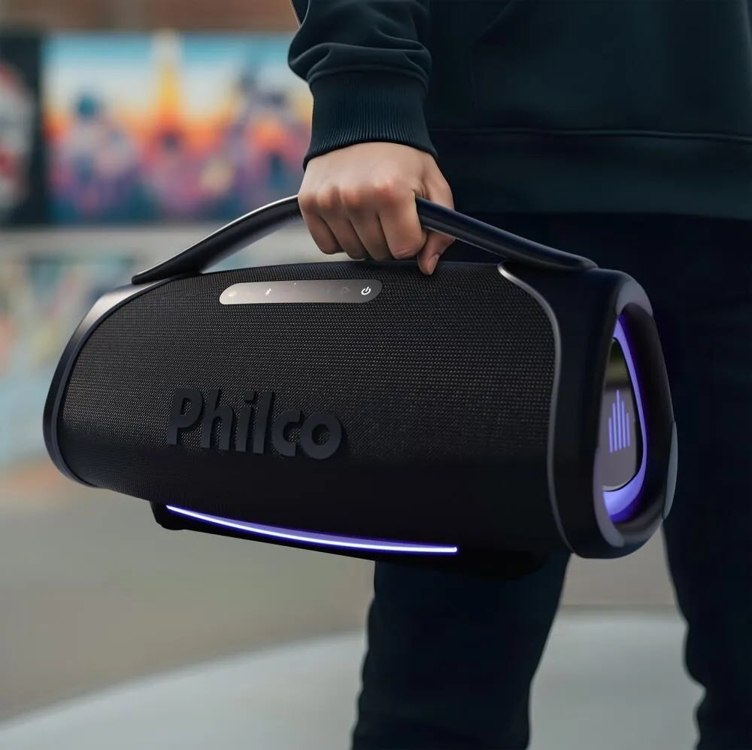 Caixa de som Boombox Philco Extreme Bluetooth V.5.4 300W PBX01