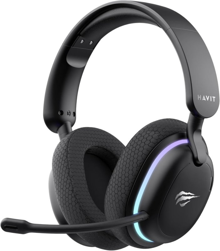 Havit Fone de Ouvido Gamer Five-Mode Fuxi-H7 Black, Sem fio