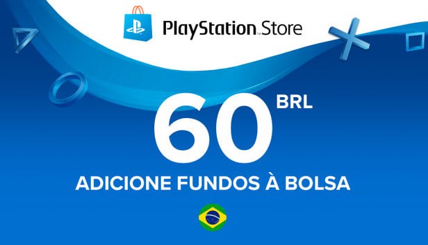 Vale-presente da PlayStation Store 60 BRL