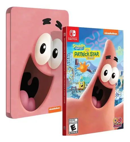 Steelbook do Bob Esponja: Jogo do Patrick Estrela