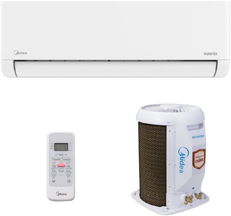 Midea AirVolution Lite 12.000 BTUs Inverter Frio - Split