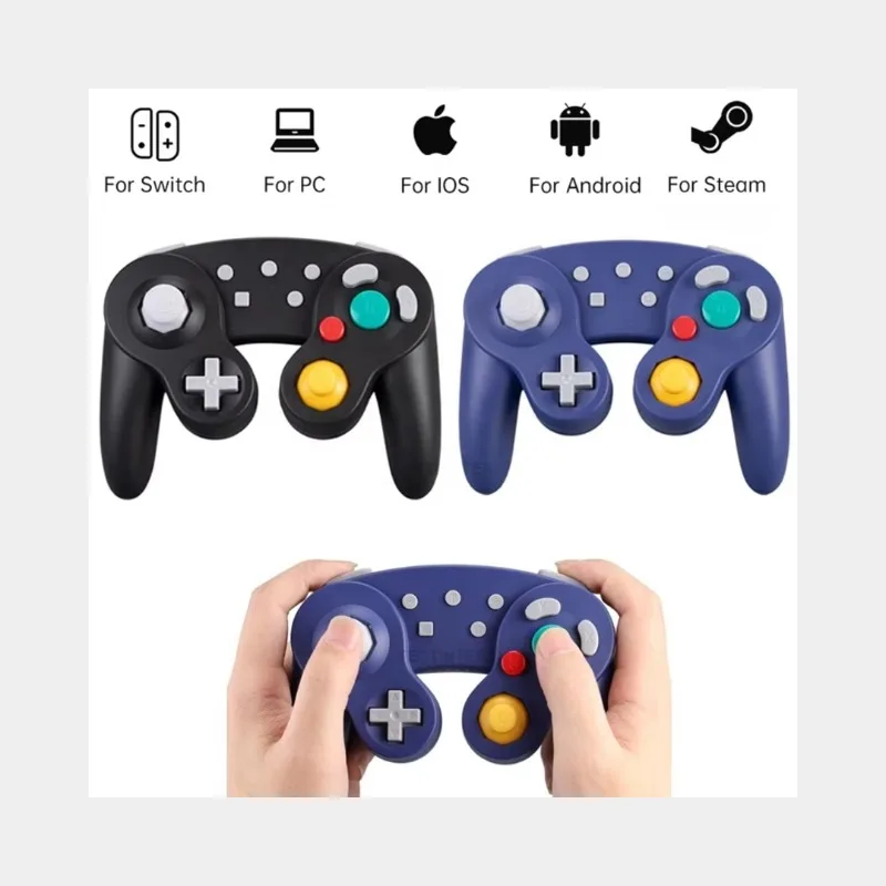 Controle estilo GameCube sem fio via Aliexpress