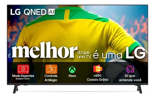 Smart TV LG QNED73 AI 65" 4k