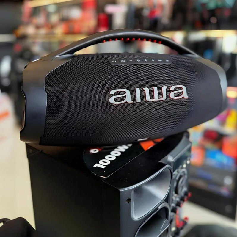 Caixa De Som Boombox Aiwa AWS-BBS-01B 200w