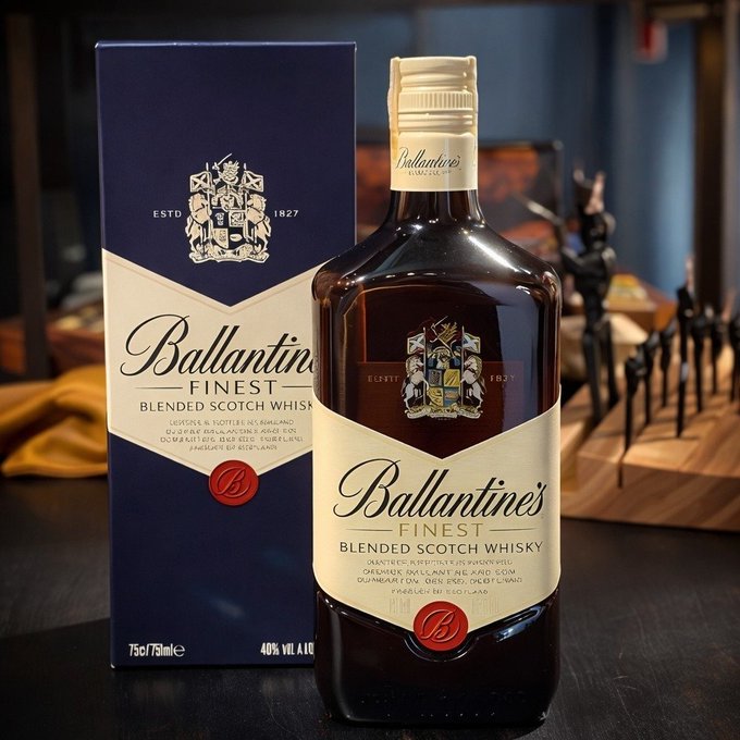 Whisky Ballantine's Finest Blended Escocês - 750 ml