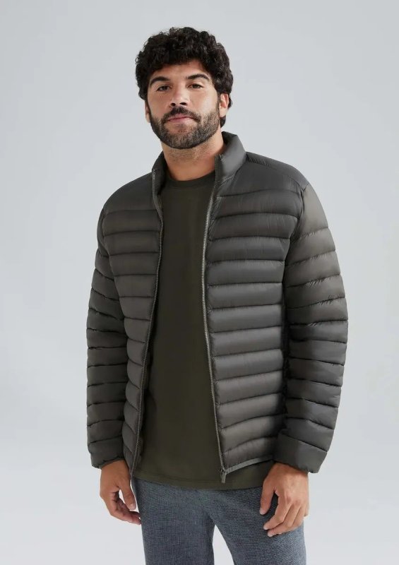Jaqueta Basica Masculina Puffer Regular Matelasse Hering