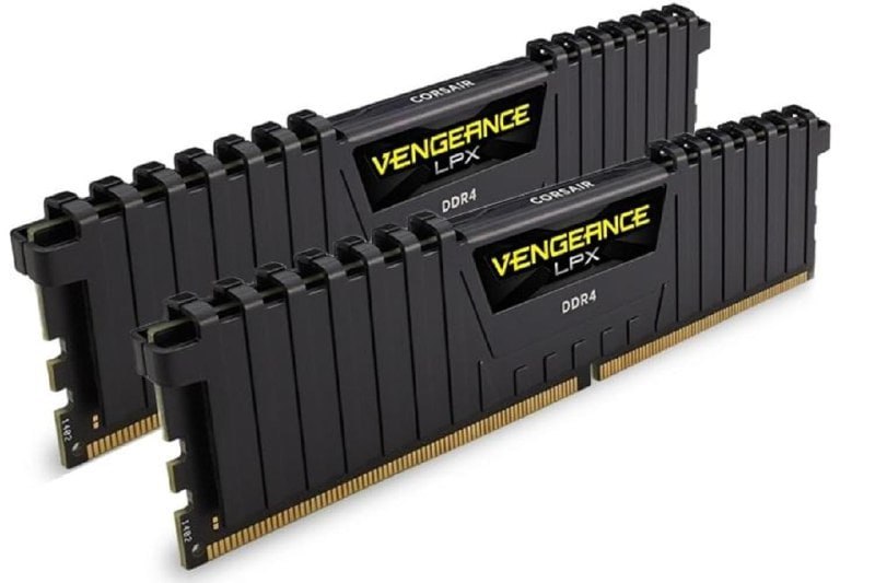 Kit de memória Corsair Vengeance Lpx C16 PC4-21300, DDR4, 16GB (2 x 8GB), 2666 MHz