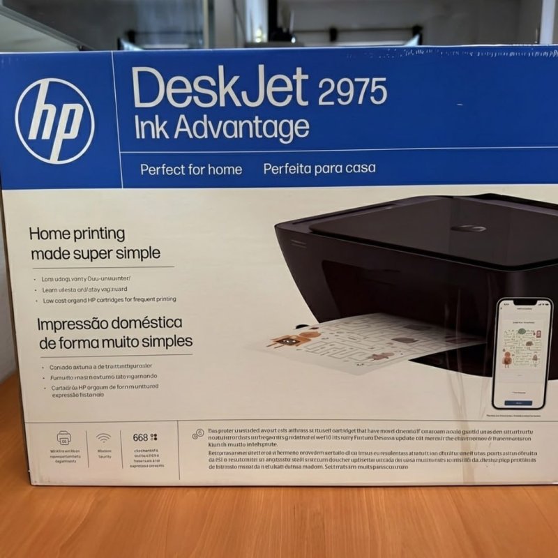 Impressora Multifuncional HP DeskJet Ink Advantage 2975 Colorida