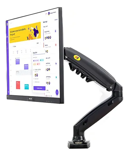 Braço Articulado Suporte P/ Monitor Setup Gamer Pistão A Gás