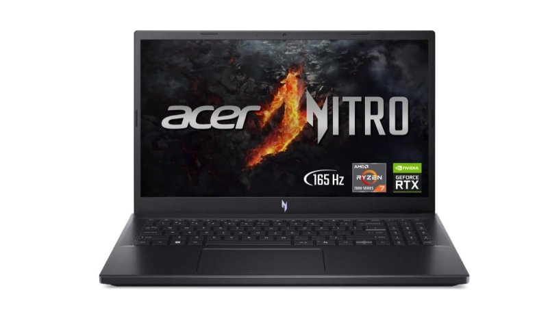 Notebook Acer Nitro V15 ANV15-41-R4Q9 R77735HS, AMD Ryzen 7, 32GB + 512GB, NVIDIA RTX 4050, Preto