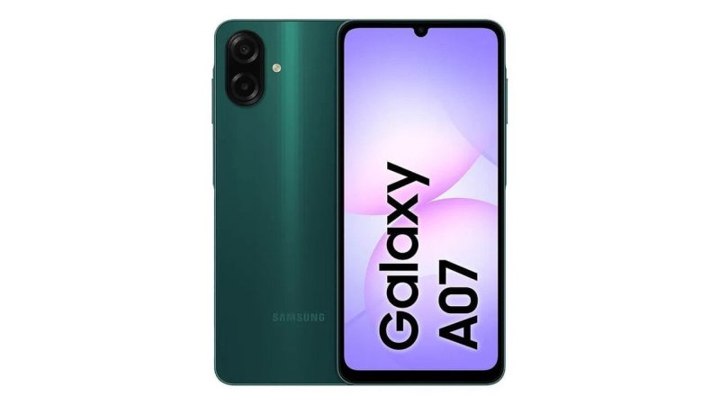 Samsung Galaxy A07 256GB 8GB Câmera 50MP Verde