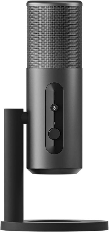 POS Microfone de streaming Gaming B20 – Cabo USB-C de 2,9 m Microfone para computador para jogos
