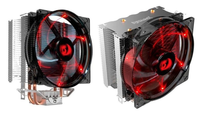 Air Cooler Redragon Reaver Cc-1011 Led Vermelho