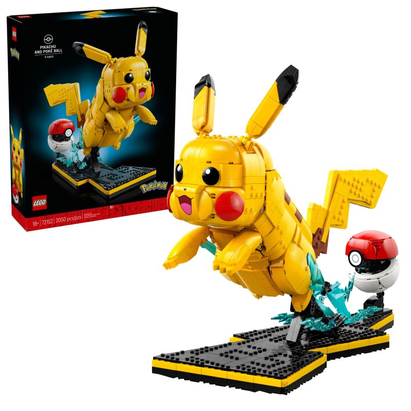 LEGO Pikachu e Pokébola