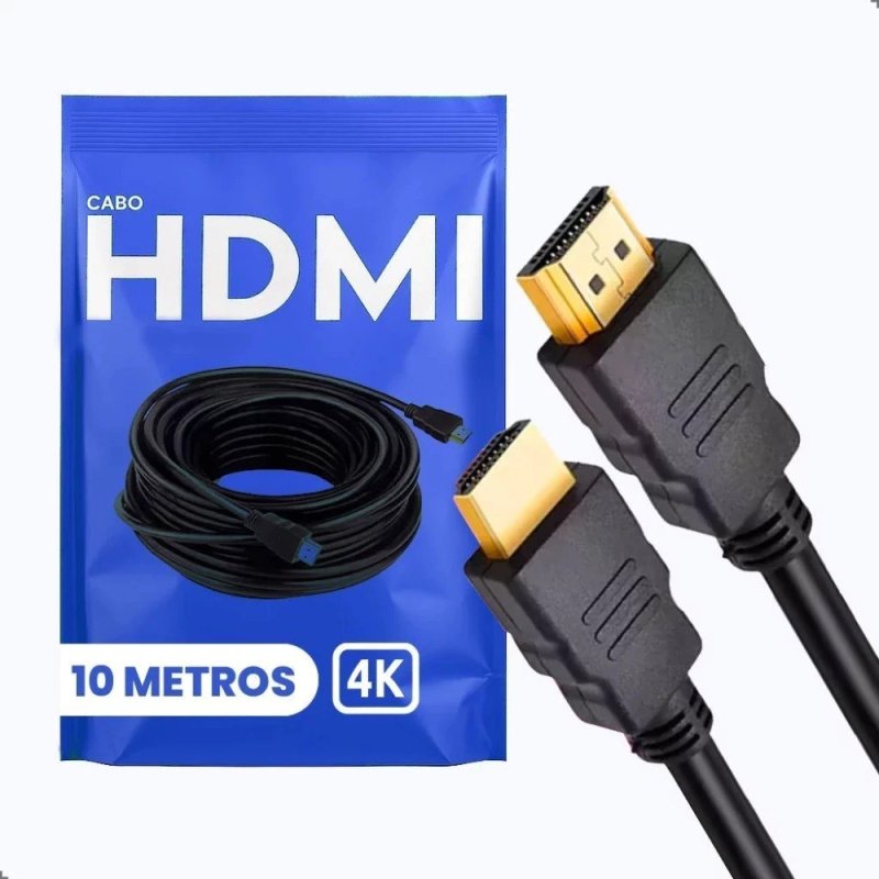 Cabo HDMI 2,0 1080p, 2K, 4K, vários tamanhos