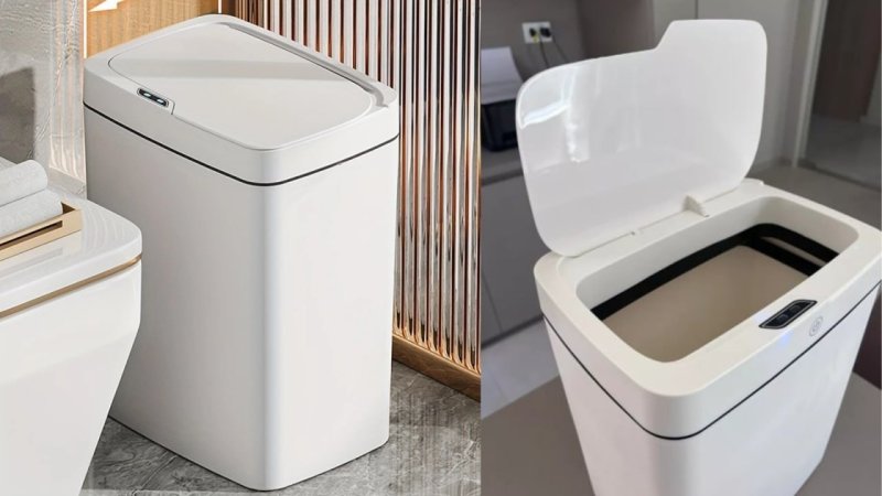 Lixeira com Sensor Automático 16L
