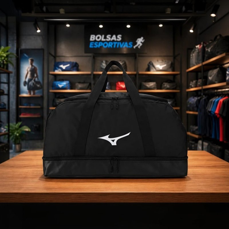 Mala De Treino Mizuno Master Ii Preto