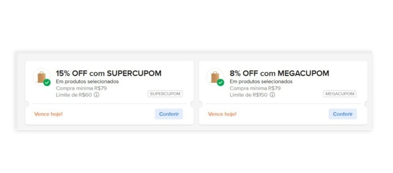 NOVO CUPOM NO MERCADO LIVRE