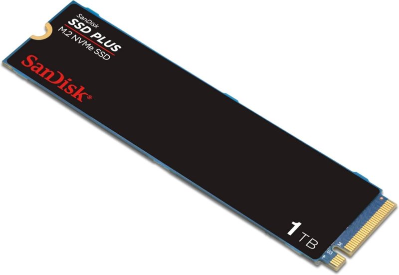 SSD Sandisk Plus - 1TB, NVMe, M.2 2280