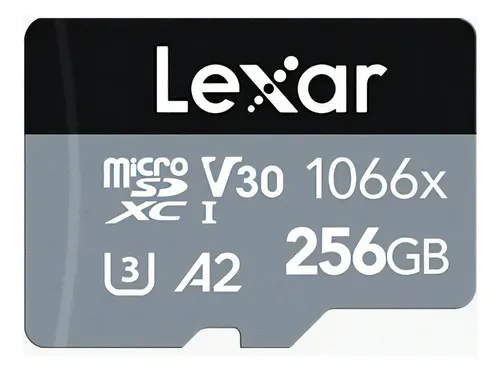 Cartão Micro SD 256gb Lexar