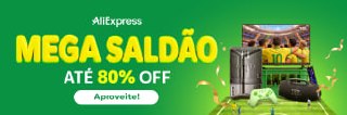 Mega Saldão no AliExpress (01.06 - 10.06)