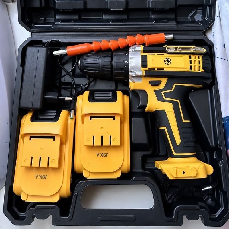 Parafusadeira Furadeira 48V Profissional 2 Baterias
